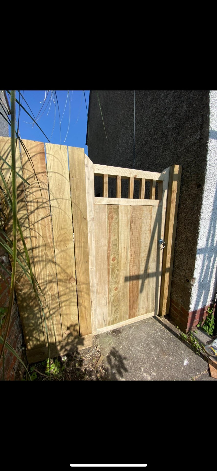 Bespoke security gate and fencing